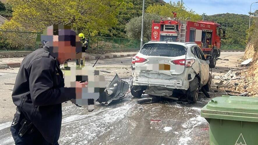 تفجير سيارة في قرية بيت جن