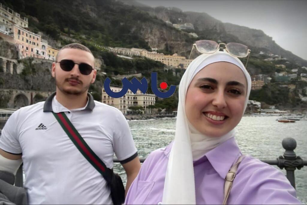 المرحومة جنان سليمان وشقيقها 