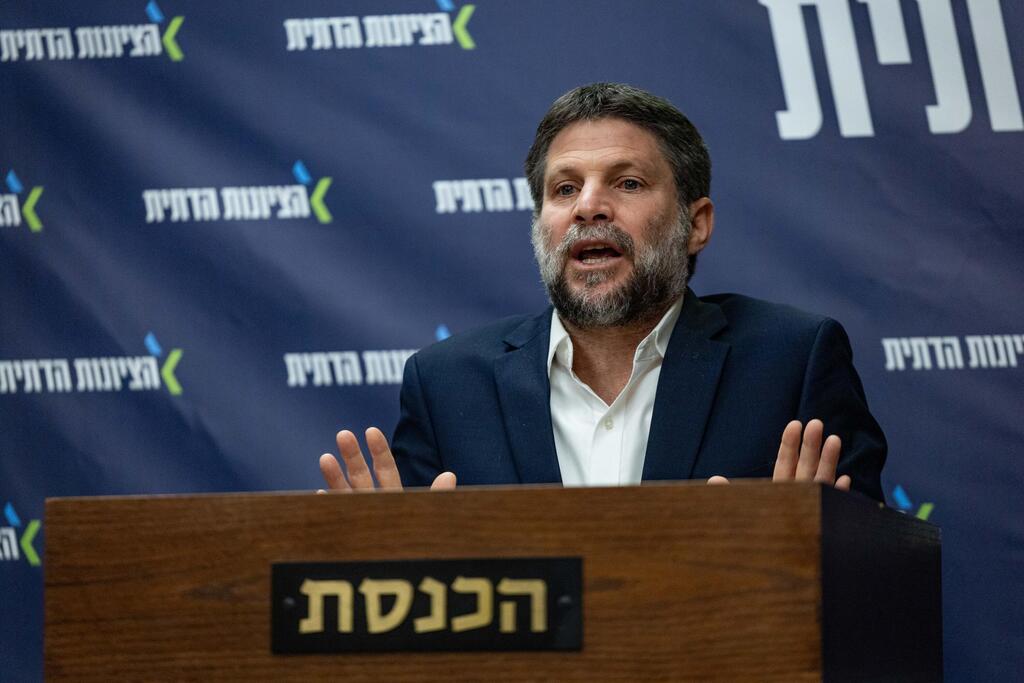 وزير المالية  بتسلئيل سموتريتش 