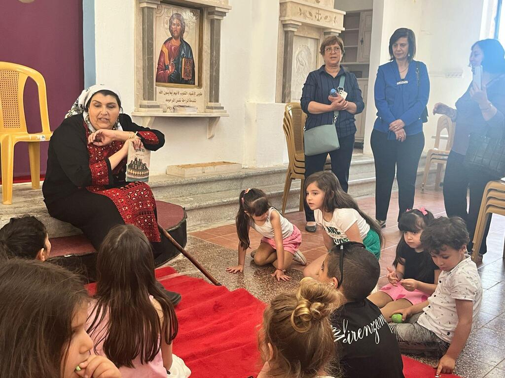مركز الطفولة في قداس معلول