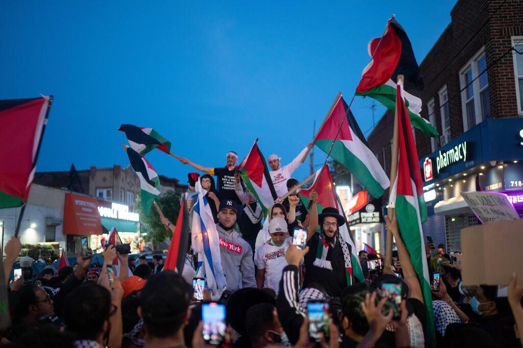 مظاهرات مؤيدة لفلسطين