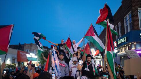مظاهرات مؤيدة لفلسطين