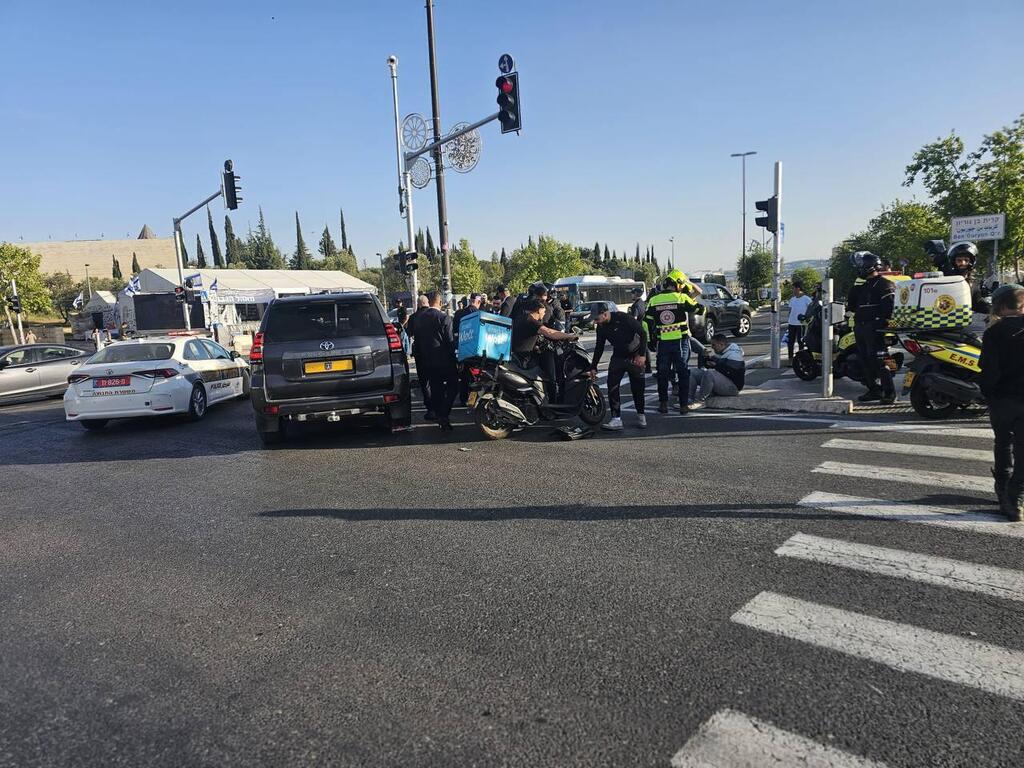 من مكان الحادث