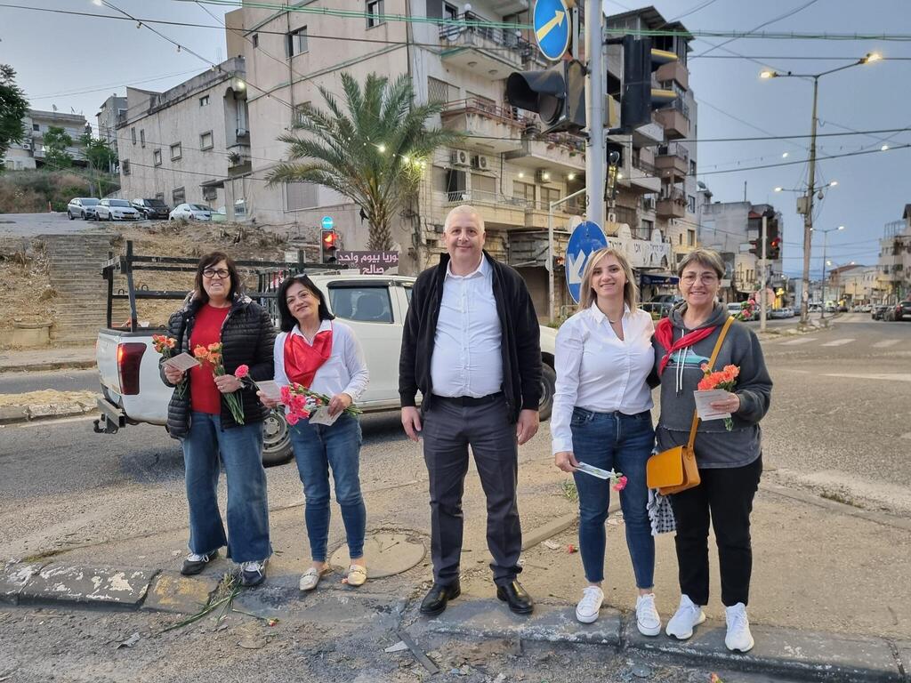 الشبيبة الشيوعية والجبهة يحيون يوم العمال