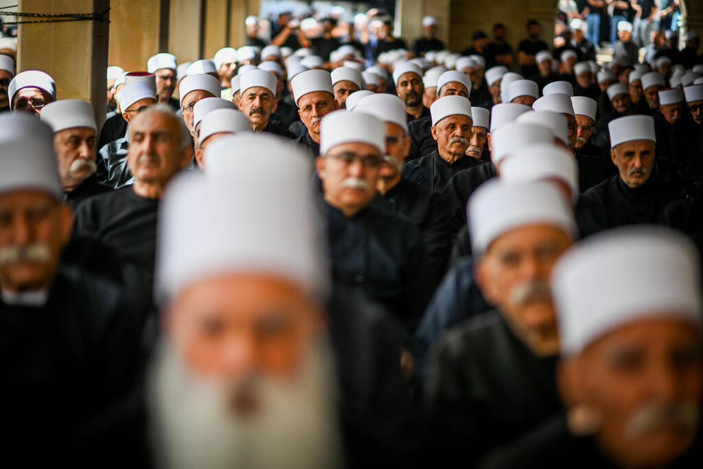 وقفة تأبينية في حرفيش لإحياء ذكرى أبناء الطائفة الدرزية الذين قتلوا في سوريا