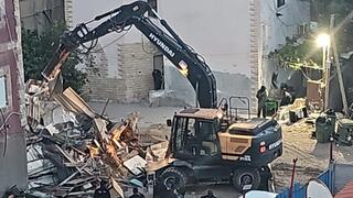 هدم جسر الزرقاء