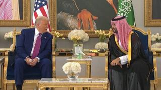 ترامب في السعودية مع ولي العهد محمد بن سلمان