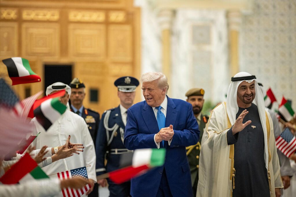الرئيس دونالد ترامب ورئيس دولة الإمارات الشيخ محمد بن زايد آل نهيان