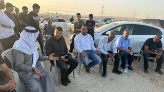 نواب الموحدة يزورون القرى المهددة بالهدم في النقب