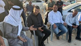 نواب الموحدة يزورون القرى المهددة بالهدم في النقب