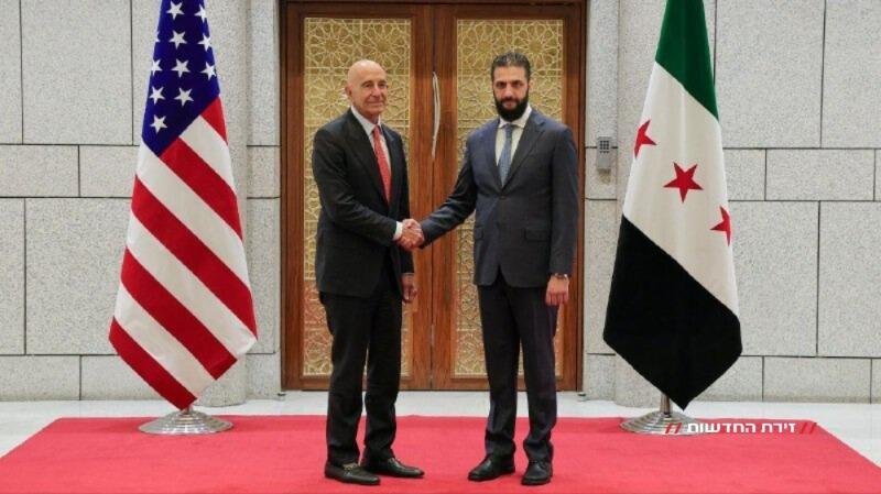 الرئيس أحمد الشرع يستقبل المبعوث الأميركي الخاص إلى سوريا