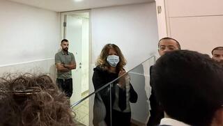 سناء سلامة خلال عرضها على المحكمة