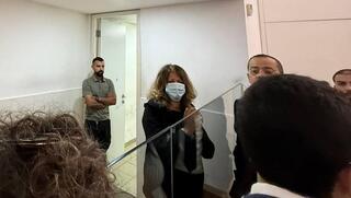 سناء سلامة خلال عرضها على المحكمة