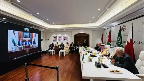 محادثة "زوم" مع الرئيس الفلسطيني