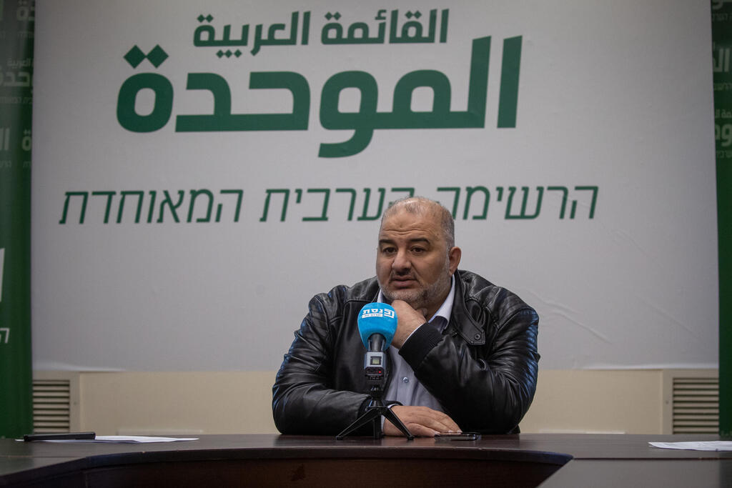 رئيس القائمة العربية الموحدة - منصور عباس