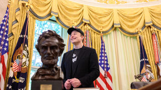 إيلون ماسك في البيت الأبيض.