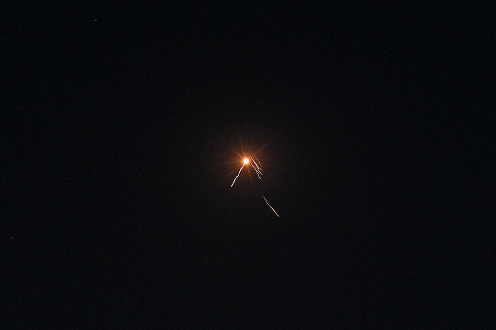 توضيحية - اعتراض صاروخ (Flash90) توضيحية - اعتراض صاروخ