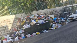 نفايات في الناصرة