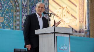 الرئيس الايراني مسعود بزشكيان