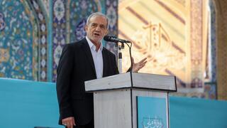 الرئيس الايراني مسعود بزشكيان