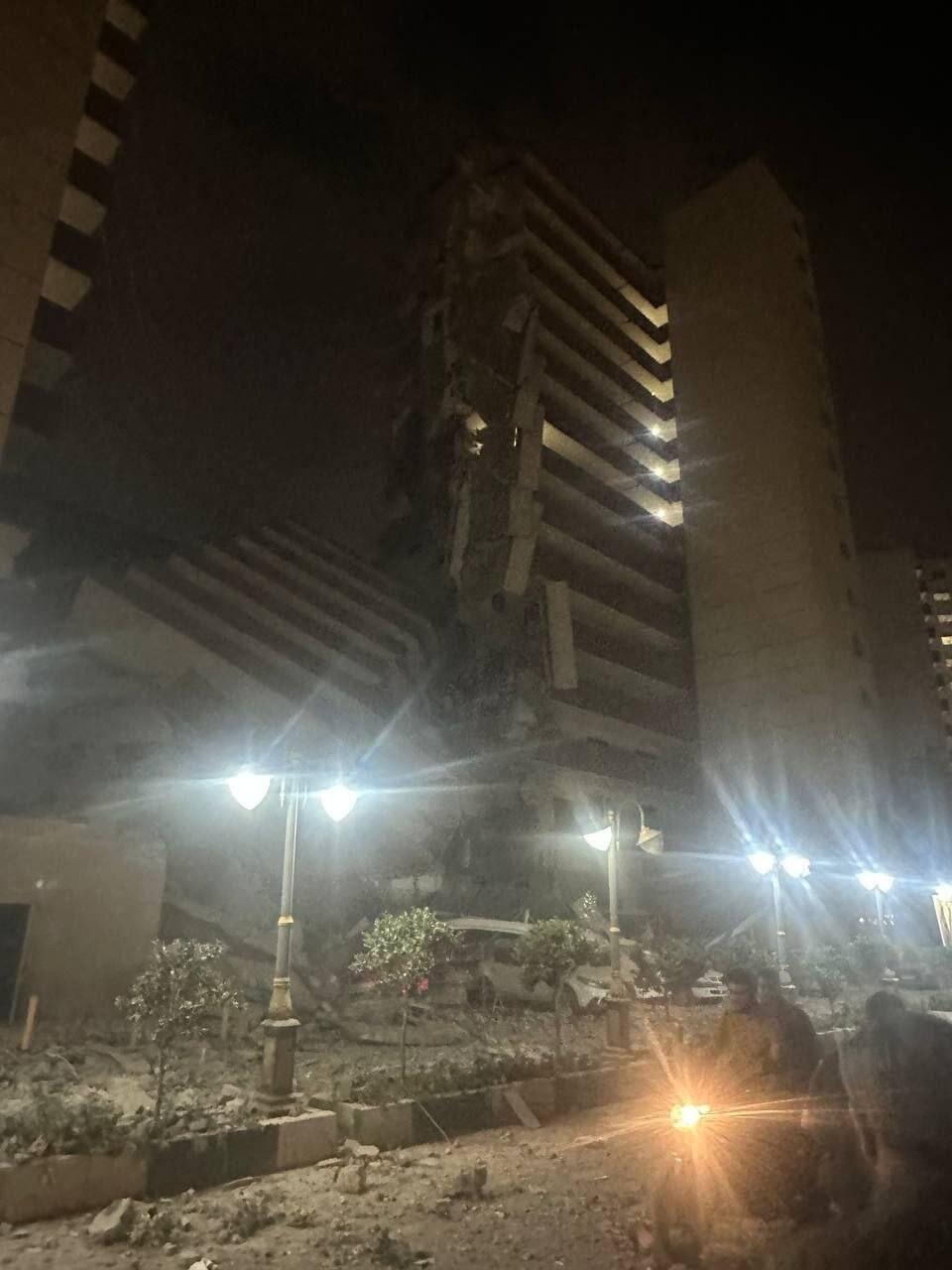 صور من الهجوم الإسرائيلي على إيران