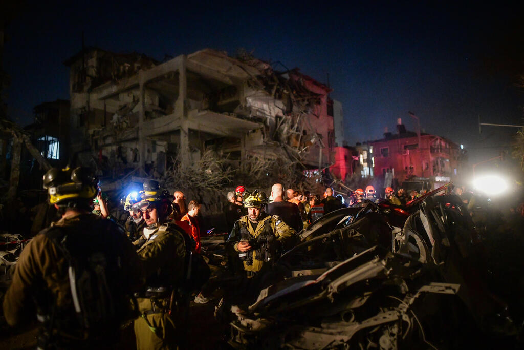 سقوط صاروخ باليستي أُطلق من إيران على رمات غان