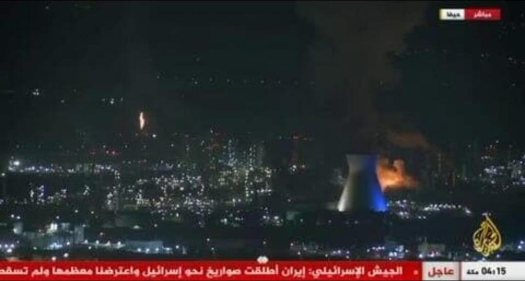 بث صور الاستهداف عبر وسائل إعلام عالمية