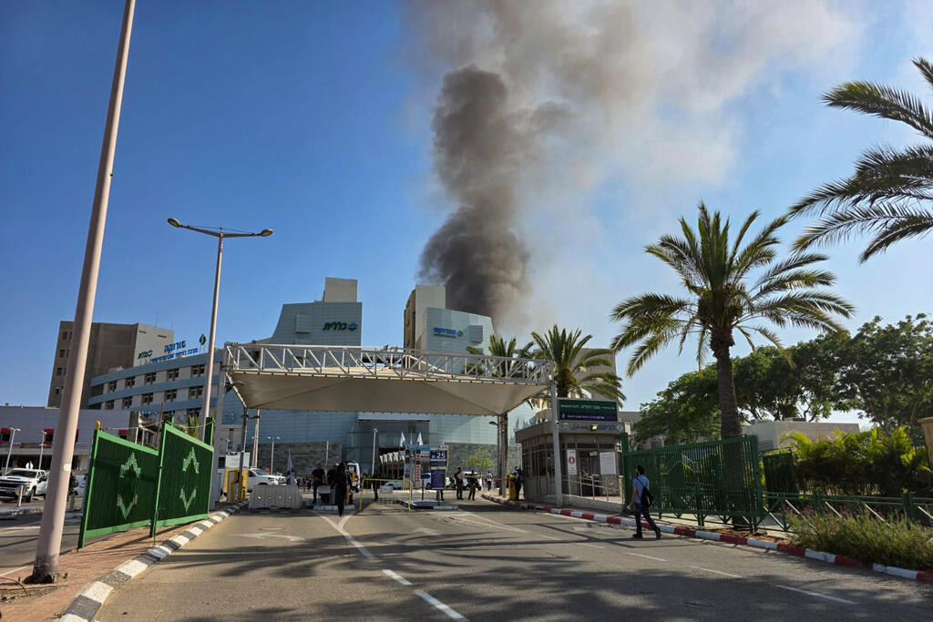  سقوط صاروخ إيراني على سوروكا