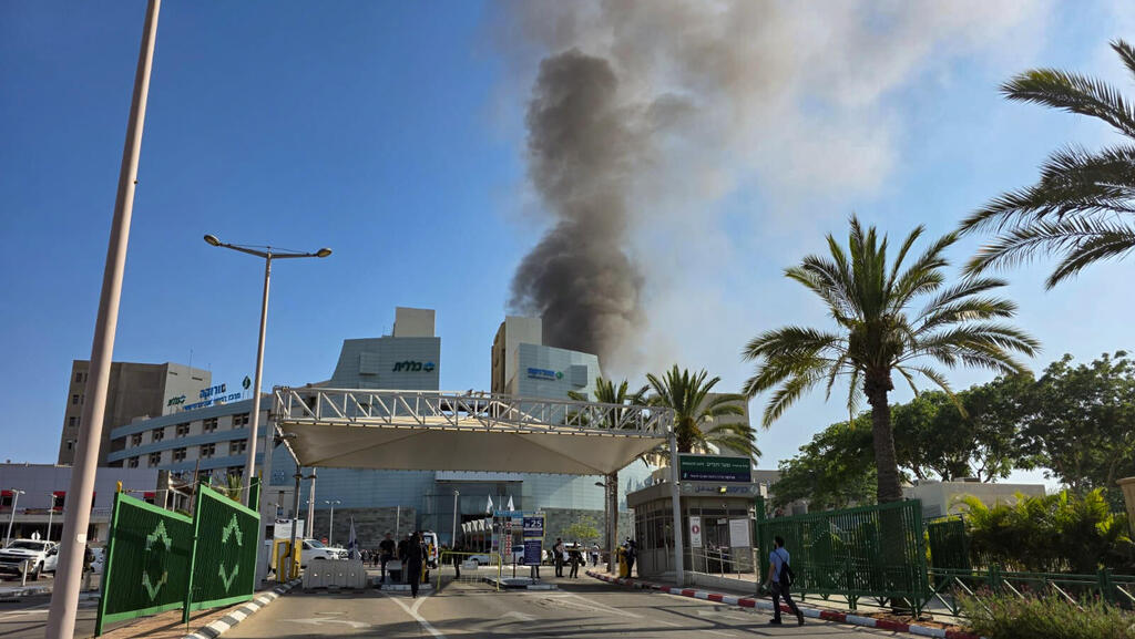  سقوط صاروخ إيراني على سوروكا