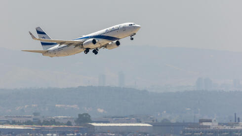 إقلاع طائرة من مطار بن غوريون ضمن رحلات الإجلاء الجوي