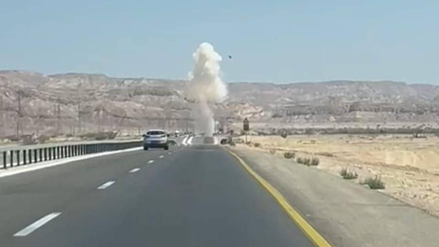 سقوط مسيّرة إيرانية على شارع في منطقة العربة دون تسجيل إصابات