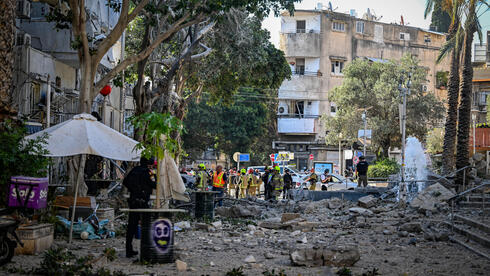 سقوط صواريخ في حيفا