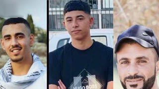 الشبان لطفي صبري، مرشد حمايل ومحمد الناجي