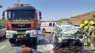 حادث طرق مروع قرب المركز