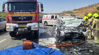 حادث طرق مروع قرب المركز