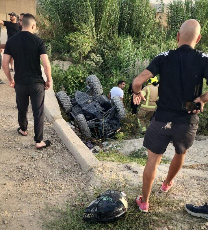 من مكان الحادث