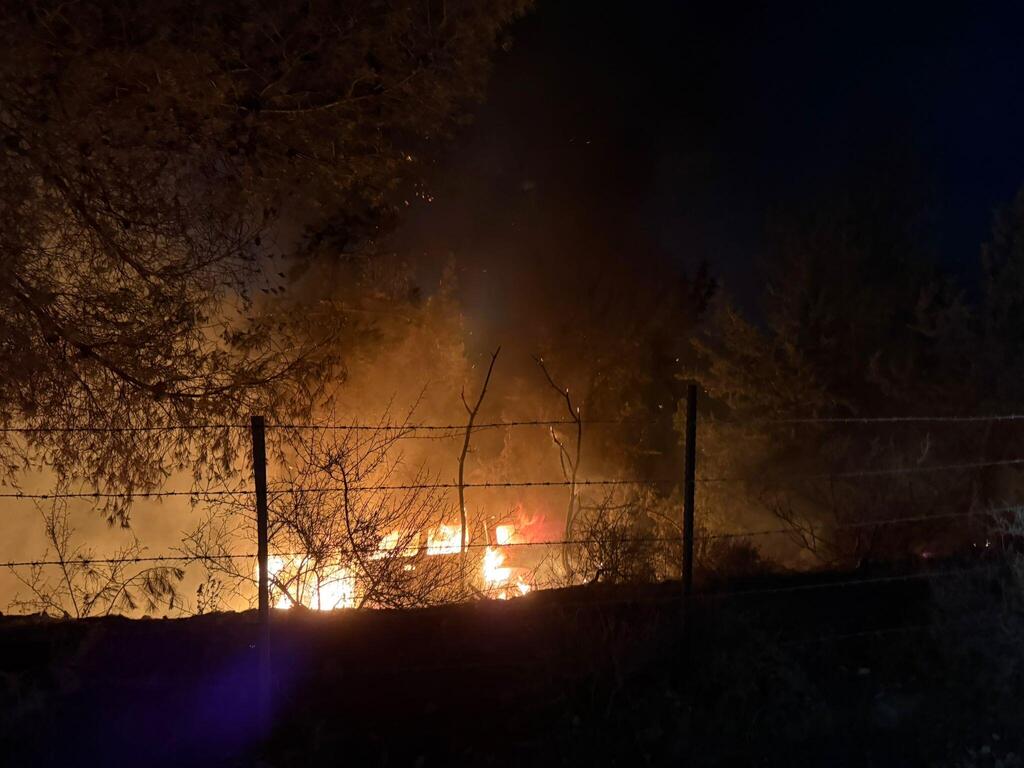 صفد: العثور على جثة داخل مركبة محترقة في غابة