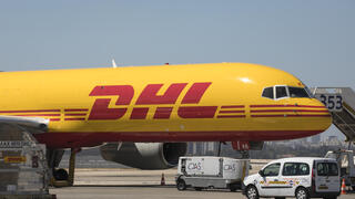 طائرة شحن DHL صورة عامة