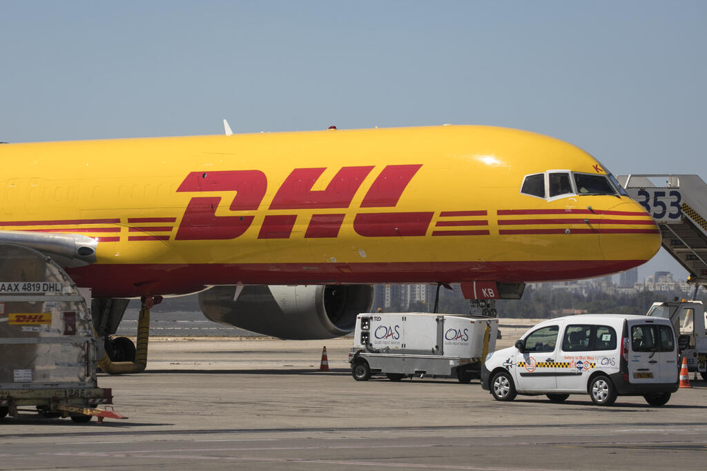 طائرة شحن DHL صورة عامة