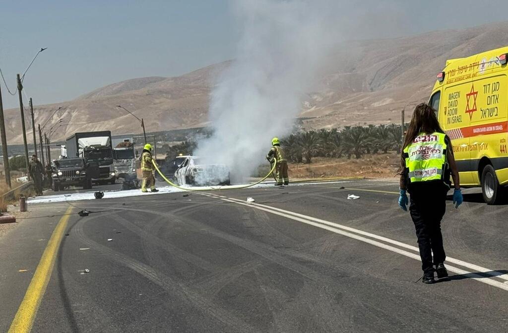 حادث طرق شارع90 (نجمة داوود الحمراء) حادث طرق شارع90