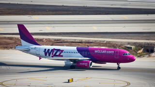 Wizz Air في مطار بن غوريون