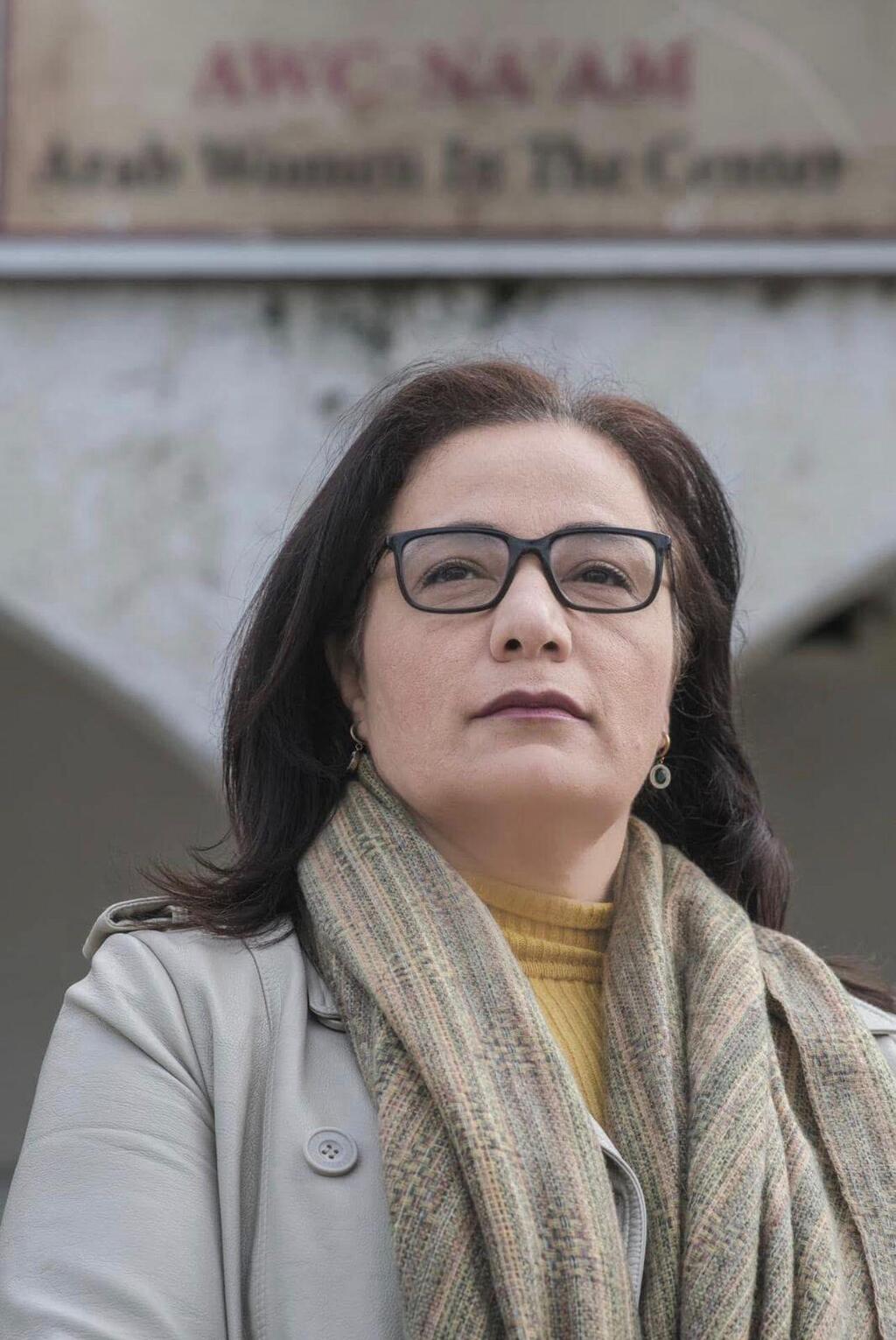 سماح سلايمة - مديرة جمعية "نعم" نساء عربيات في المركز