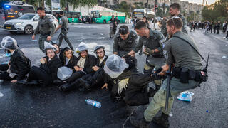 مظاهرات الحريديم ضد التجنيد في منطقة القدس