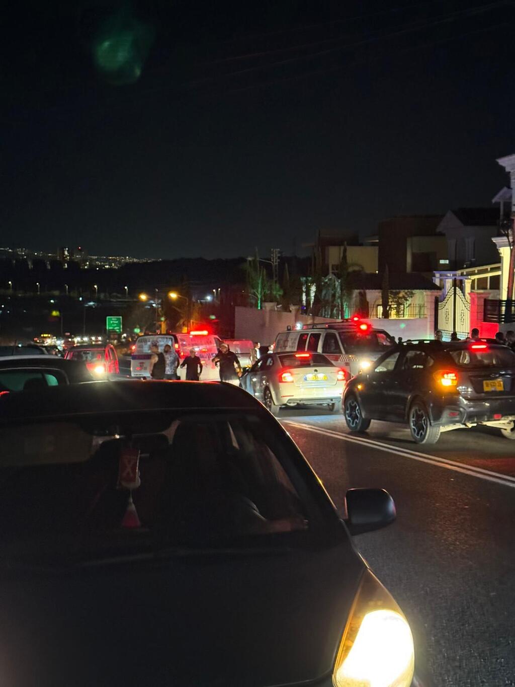 إصابة حرجة في حادث دهس على الشارع الرئيسي بين شفاعمرو واعبلين