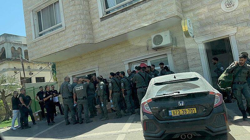 قوات كبيرة للشرطة وحرس الحدود في سخنين