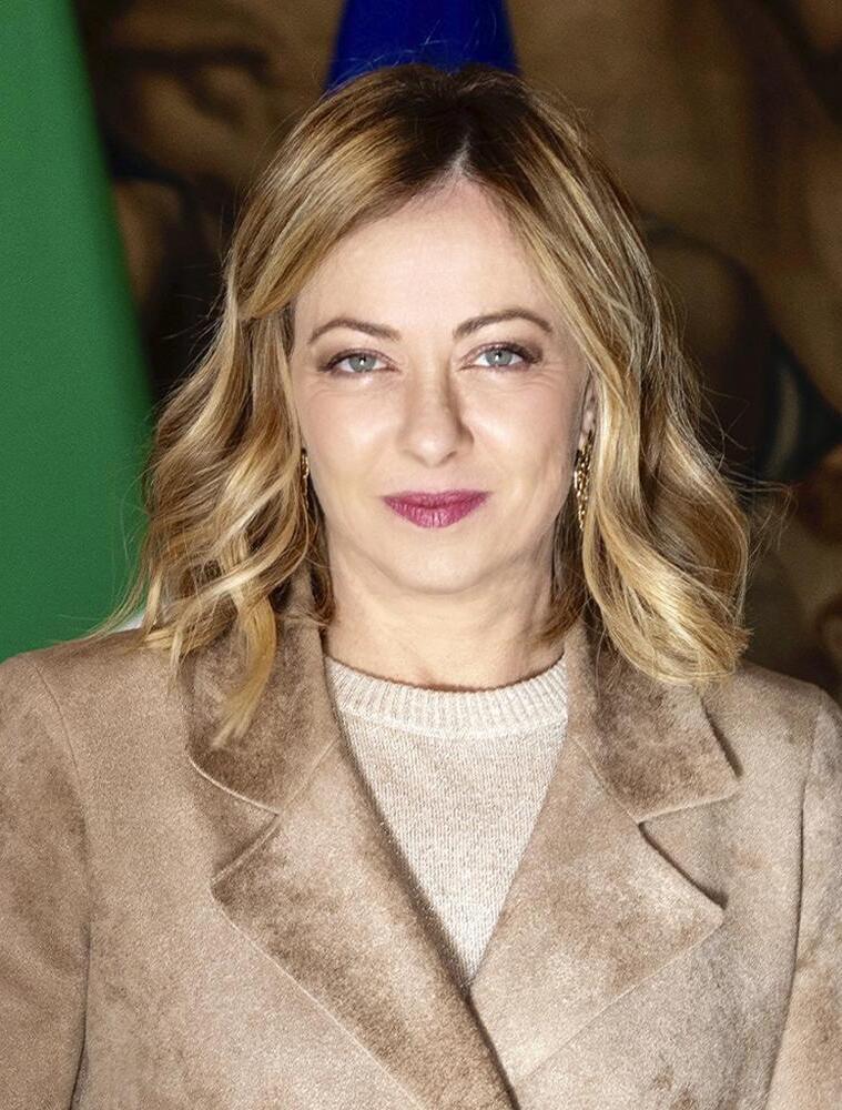  رئيسة الوزراء الإيطالية جورجا ميلوني
