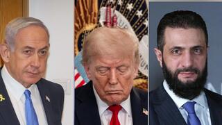 الشرع وترامب ونتنياهو