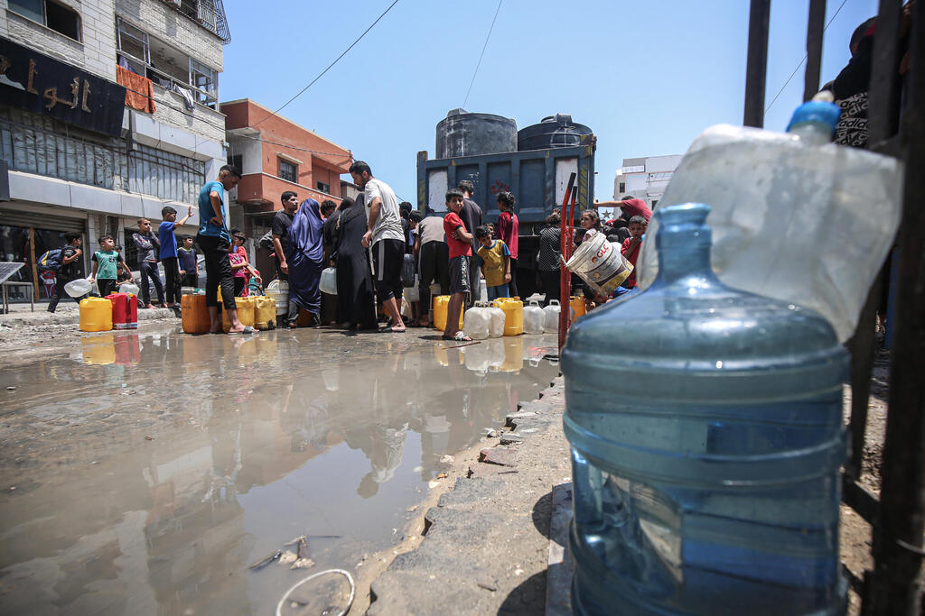  أزمة المياه في قطاع غزة
