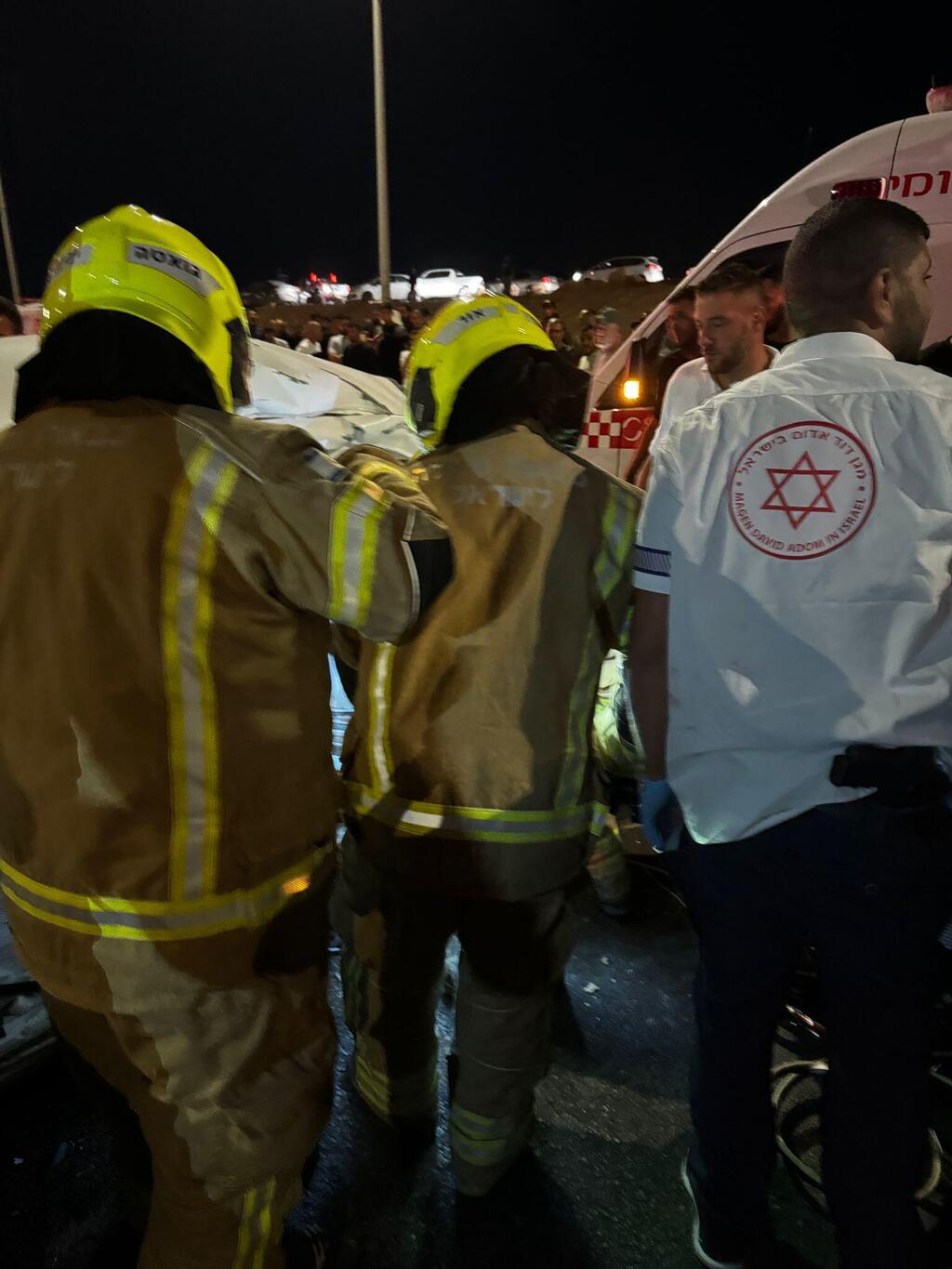 حادث طرق في النقب