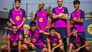 لاعبو نادي برشلونة
